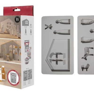 Molde Silicone Presepio-Rayher