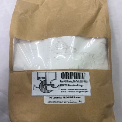 Pó Cerâmico PREMIUM Branco 5Kg-Orpheu