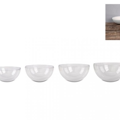 4 Taças Acrilicas p/ Moldes D.14-20cm RAYHER