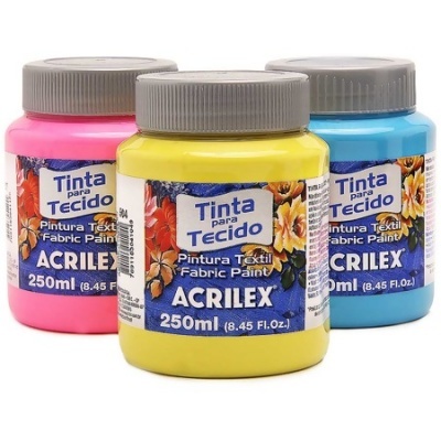 Tinta de Tecido Acrilex 250ml