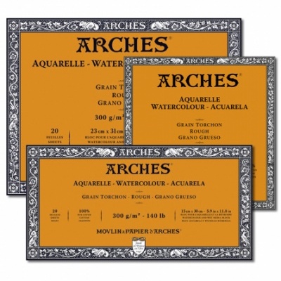 Bloco Aguarela Arches Grao Grosso