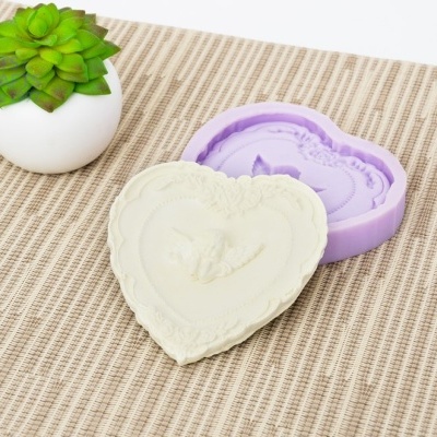 Molde Silicone Coração