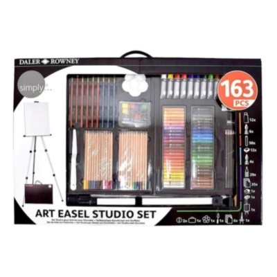 Caixa Art Studio Set 163Pçs
