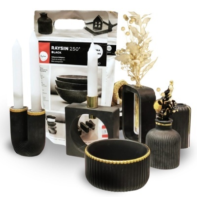 Pó Ceramico Raysin 250 Preto 4Kg