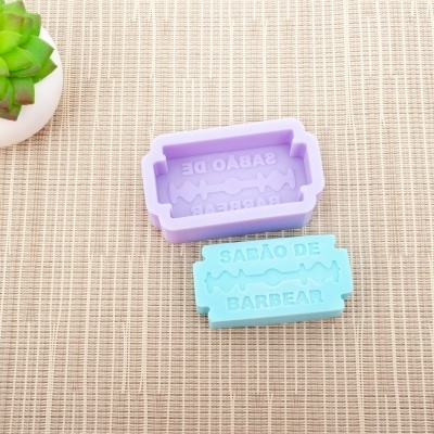 Molde Silicone Sabão de Barbear