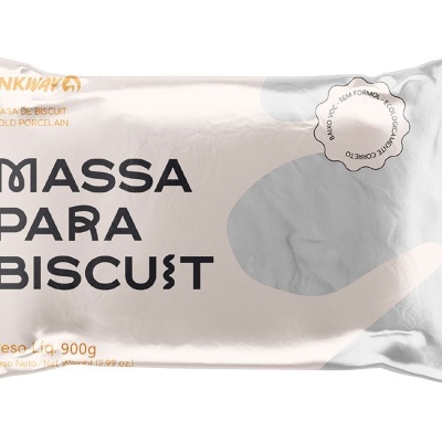 Massa Biscuit Inkway Cor 900g