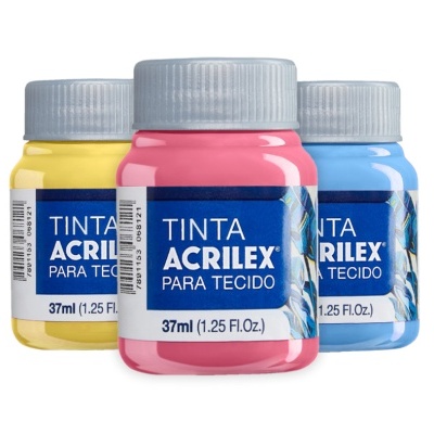 Tinta de Tecido Acrilex 37ml