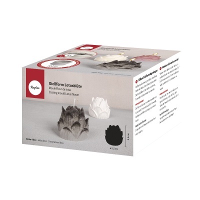 Molde Silicone Rayher Flor de Lotus