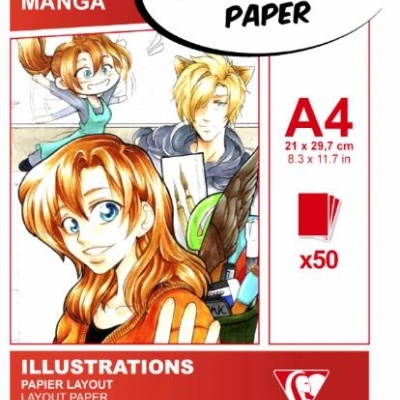 Bloco Papel BD Manga & Comics