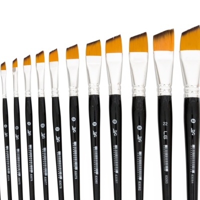 Pincel Sintético Angular