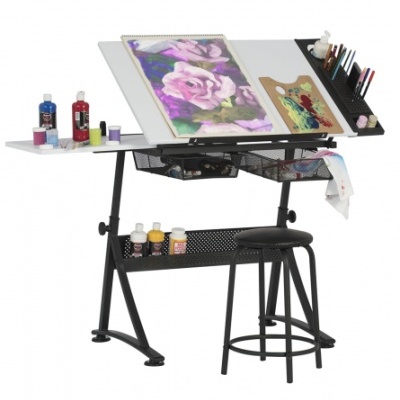 Mesa Estirador Desenho Fusion c/ Banco Studio Designs