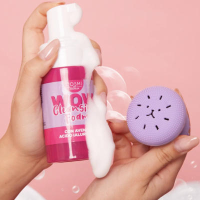 Conjunto de Limpeza Facial Aloe Vera e Ácido Hialurónico