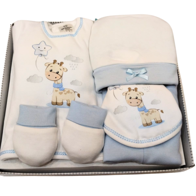 Conjunto para Bebé Recém Nascido - Girafa