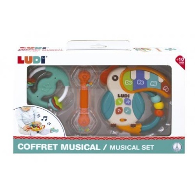 Caixa de Música e 2 Chocalhos Maraca