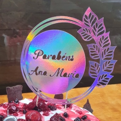 Topo de Bolo Aniversário