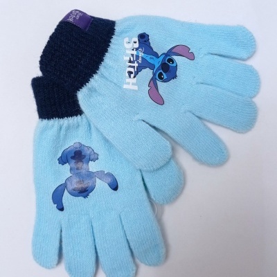 Luvas Stitch - Azul Claro