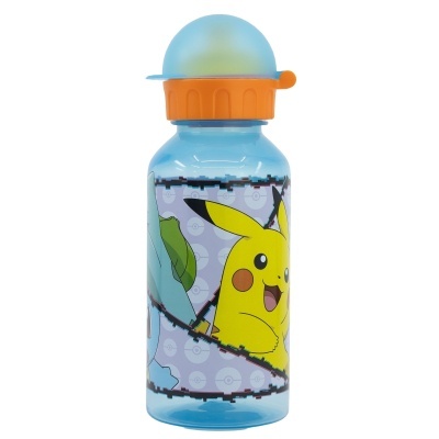 Garrafa de plástico Pokémon de 370 ml