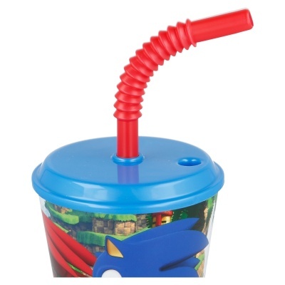 Copo Sonic com Palhinha de 430 mL