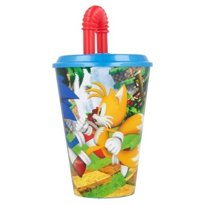 Copo Sonic com Palhinha de 430 mL