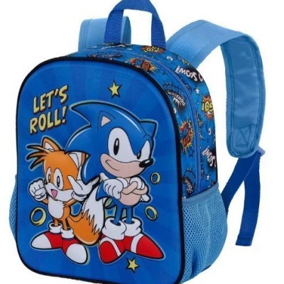 Mochila Sonic 3D de 31 cm