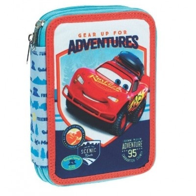 Estojo Retangular Cars de 20 cm