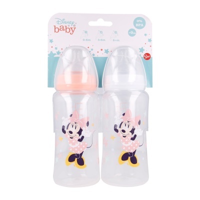 Conjunto de 2 biberões Minnie 360 ​​ml