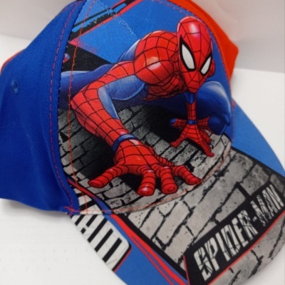Boné Azul Homem Aranha
