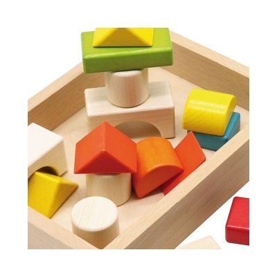 Blocos de Construção de Madeira