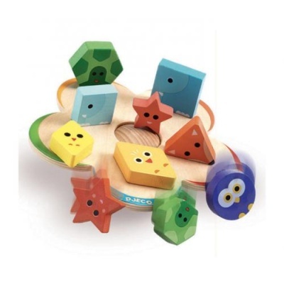 SwingoBasic - Jogo de Equilíbrio c/ Peças Geométricas