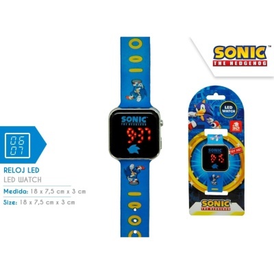 Relógio Led Sonic