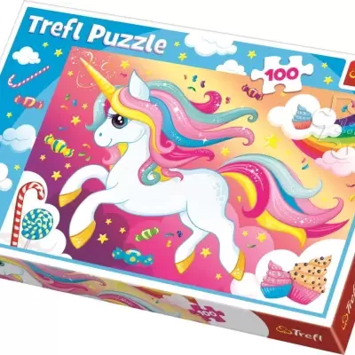 Puzzle Unicórnio 100 peças