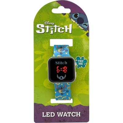 Relógio Led Stitch
