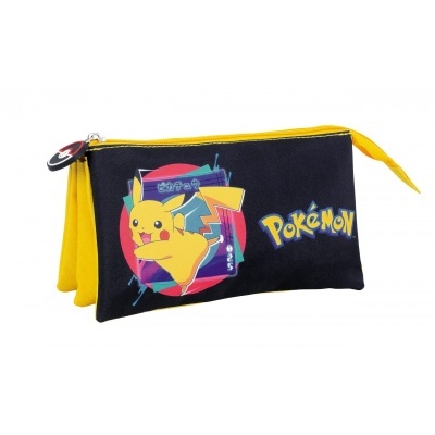 Estojo Triplo Pokémon