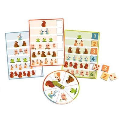 Bingo 1, 2, 3 Números - Jogo de Associação