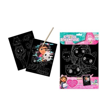 Conjunto para raspar Gabby's Dollhouse
