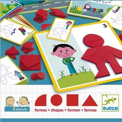 Eduludo Shapes - Completar Imagens Formas Geométricas