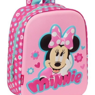 Mochila Minnie 3D de 27 cm