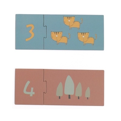 Quebra-Cabeça de Contagem 1-10