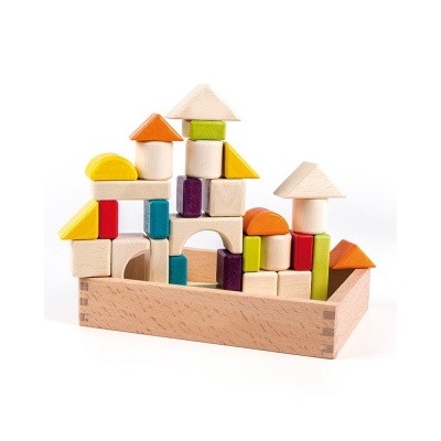 Blocos de Construção de Madeira