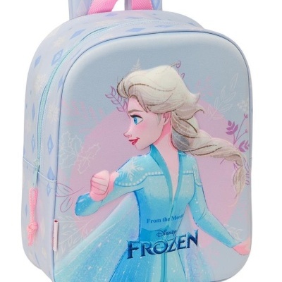 Mochila Frozen 3D de 27 cm