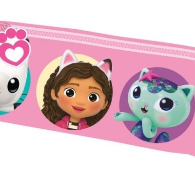 Estojo Cilíndrico Gabby´s Dollhouse de 22 cm