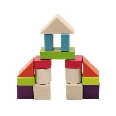 Blocos de Construção de Madeira