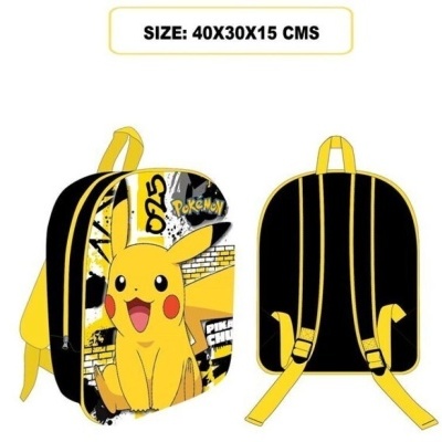 Mochila Pokémon 3D de 40 cm