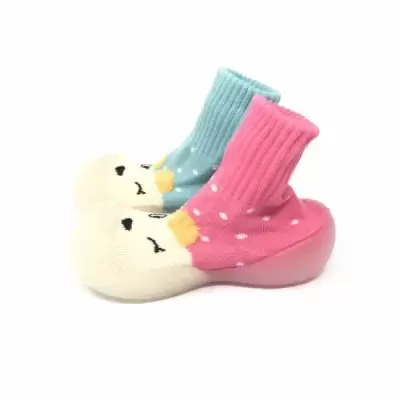 Meias-Pantufa para bebé