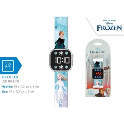 Relógio Led Frozen