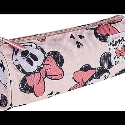 Estojo Cilíndrico Minnie de 22 cm