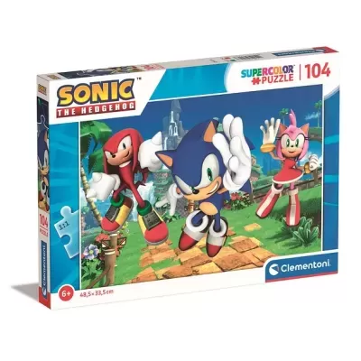 Puzzle Sonic 104 peças