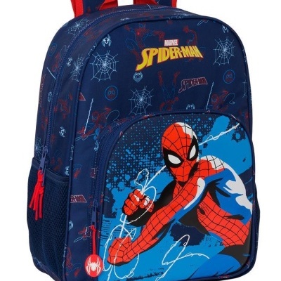 Mochila Escolar Homem Aranha de 41 cm