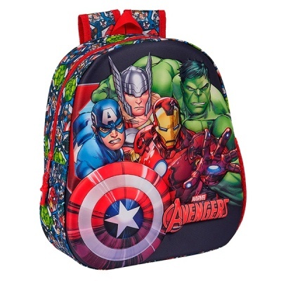 Mochila Avengers 3D de 33 cm