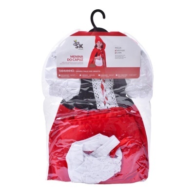 Fato Carnaval Capuchinho Vermelho